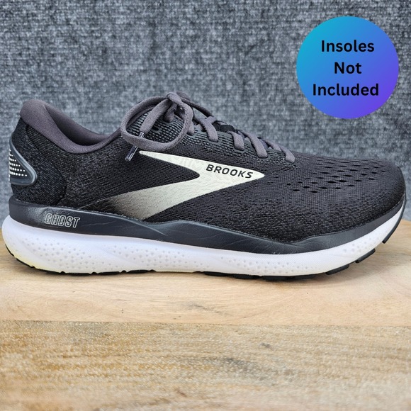 Brooks Ghost 16 Womens Size 9.5 Gray Athletic Running Shoes 1204071B090 - Picture 1 of 12